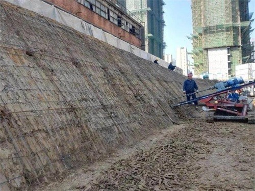 达孜建筑边坡支护