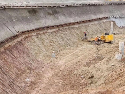 达孜基坑边坡加固